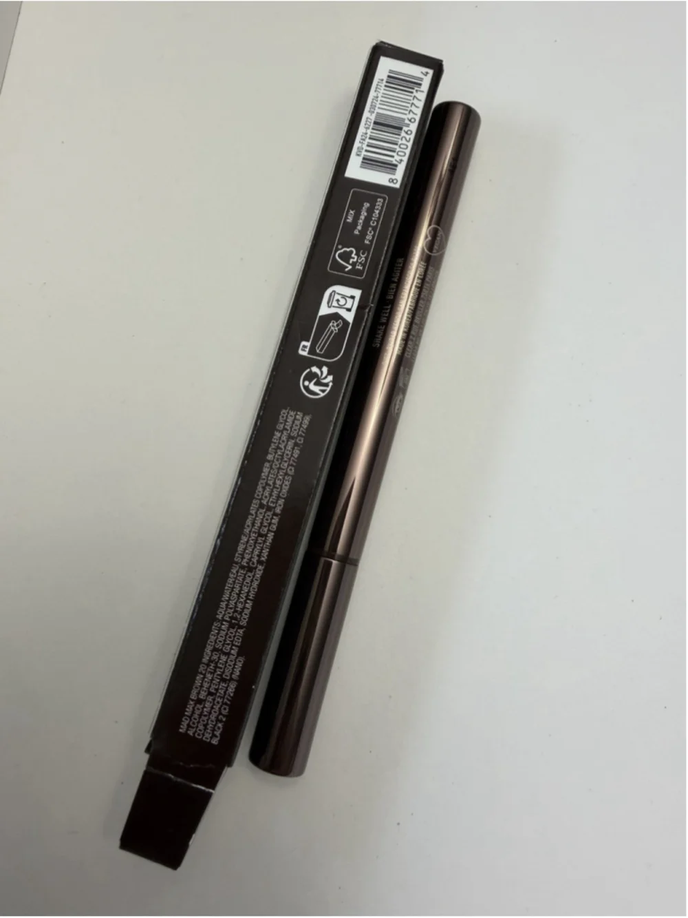 KVD Tattoo Liner Waterproof Liquid Eyeliner Mad Max Brown 20 Full Size 0.55 mL